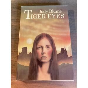 Vintage 80s Tiger Eyes | Judy Blume | Hardcover | 1st Ed., 2nd Printing | 1981